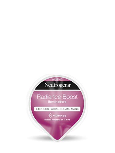 Neutrogena Radiance Boost Iluminadora Mascarilla Express hidrogel, 10m