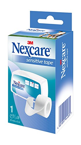 Nexcare 179893.8 - Esparadrapo de papel, 5 m x 2,5 cm