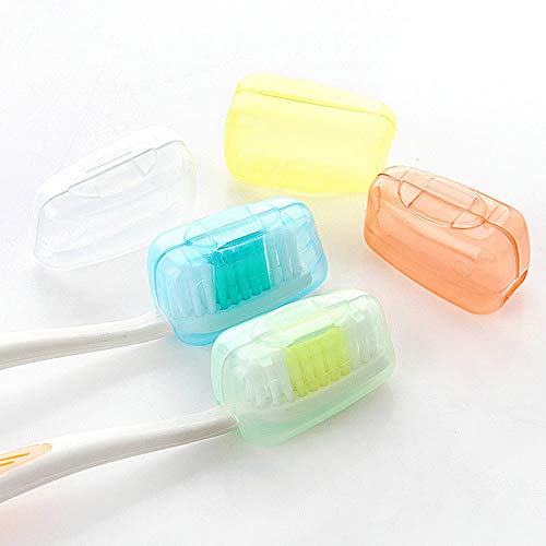 NICEMOVIC - 5 Fundas Protectoras para Cabezales de Cepillo de Dientes portátil de Viaje