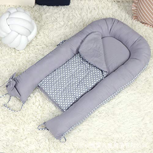 Nido De Bebé Tumbona, Cápsula Para Dormir Recién Nacido Multifunción Transpirable Cocoon Snuggle Bed Cojín Suave Adecuado Para Primavera, Otoño E Invierno A