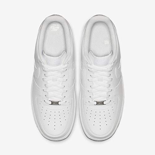 Nike Air Force 1 '07, Zapatillas de Deporte para Hombre, Blanco (White/White), 42.5 EU