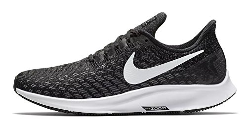 Nike Wmns Air Zoom Pegasus 35, Zapatillas de Running Unisex Adulto, Negro (Black/White-Gunsmoke-Oil Grey 001), 37.5 EU