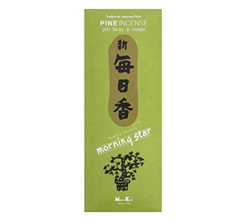 nippon kodo Morning Star Pino Incienso, 200 barritas