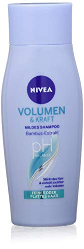 Nivea Champú suave Volumen y Fuerza, mini, 50 unidades (50 de 50 ml)