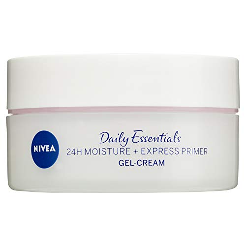 Nivea - Daily Essentials Extress hydrating primer Dry , crema hidratante, pack de 3 (3x 50ml )