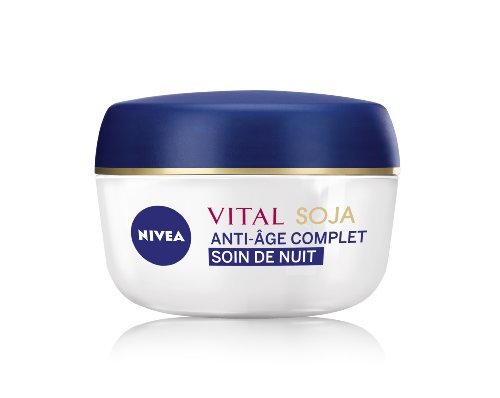 Nivea Vital Soja Anti-Edad Noche completa Cuidado de la piel madura 50ml