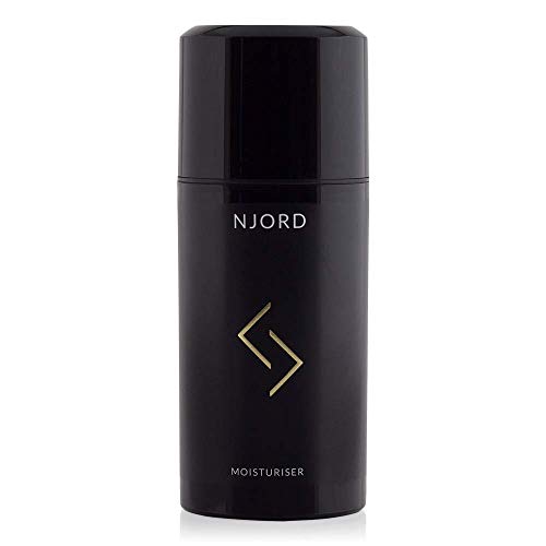 NJORD In Your Face, Kit de Cuidado Facial Hombre; Incluye Gel Facial Limpiador (150 ml), Exfoliante Facial (150 ml), Crema Hidratante Facial (100 ml) y Neceser Gratuito, 4 unidades