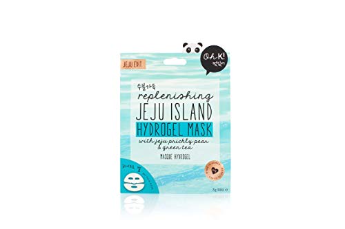 NPW Oh K!, Mascarilla exfoliante y limpiadora para la cara (Hidrogel de Agua de Mar) - 200 gr.