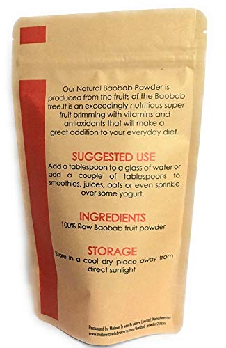 Nutrinyasa Baobab Polvo 200 g, calidad premium