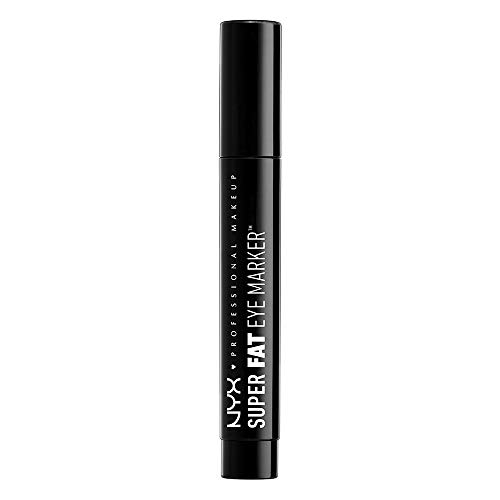 Nyx Professional Makeup Eyeliner Punta Gruesa Super Fat Color Negro