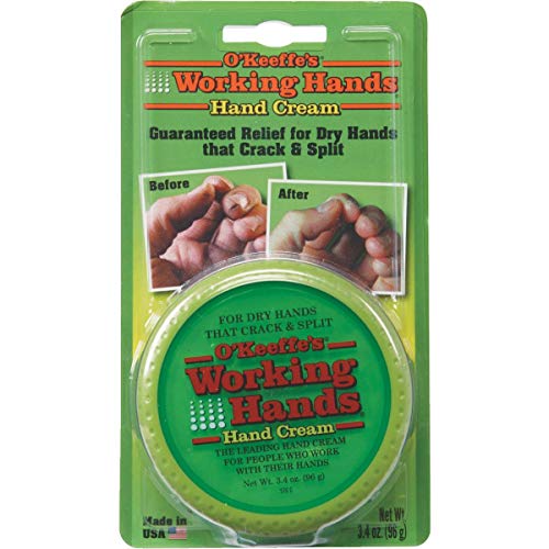 O'Keeffe's Working Hands. Tarro de crema para manos agrietadas y cortadas (95 g)