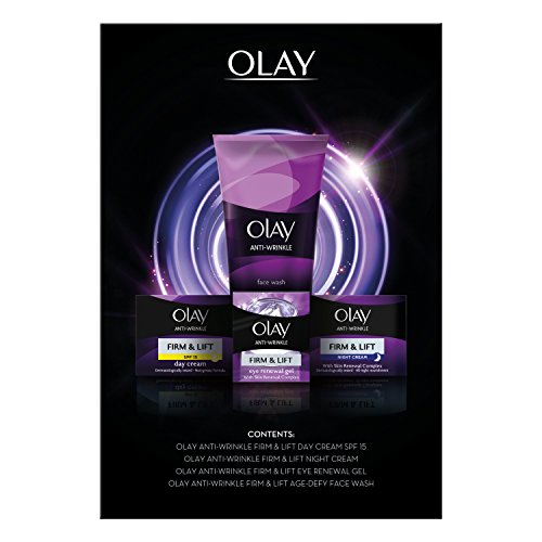 Olay - Set de regalo antiarrugas y levantamiento, 3 unidades