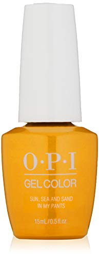 OPI GelColor Esmalte De Gel De Uñas (Sun, Sea and Sand In My Pants) - 15 ml.