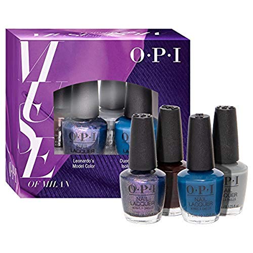 OPI Nail Lacquer - Pack De 4 Colores - Colección Milán - 15 ml