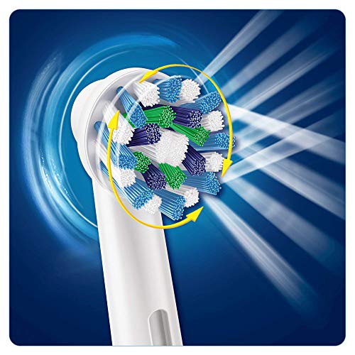 Oral-B PRO 600 CrossAction - Cepillo de dientes eléctrico recargable, con Tecnología Braun