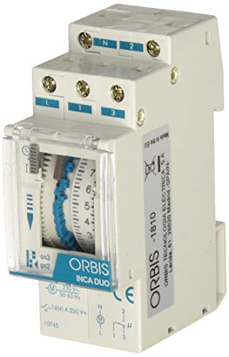 Orbis inca duo d - Interruptor horario modular inca duo d 230v