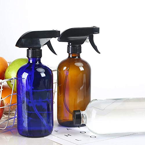 Oyfel Botella de Spray Plástico 10pcs Pulverizador de Rociar para Limpieza Peluquería 250ml Botella de Pulverizacion Vacíos para Plantas Flores