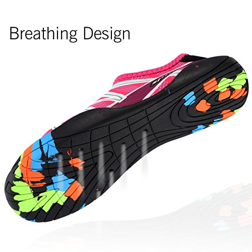 Padgene Zapatillas de Agua de Material Sintético Unisex Adulto Nuevos Zpatos de Ntación/Pies Atideslizantes Beach Zapatos/de Bceo Ocio Outdoor