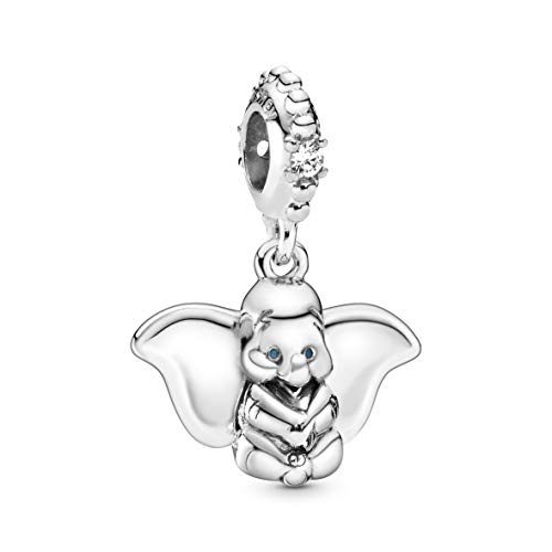 Pandora - Charm para Pulsera, Plateado, Medio