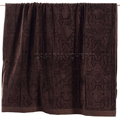 Par toallas Roberto Cavalli Home Logo Brown