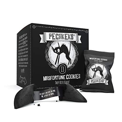 'pechkeks misfortune Cookies 41002 – Black Cookies, Black Humour: As merciless AS misfortune Cookies May be' fabricado en Alemania Design Box – 13 Pieces