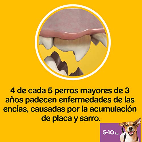 Pedigree Dentastix Fresh Snacks para Higiene Oral (Perro Pequeño 5-10 Kg) - 28 piezas, 440 g.