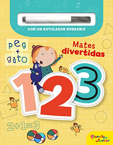 Peg + Gato. Mates divertidas: Con un rotulador borrable