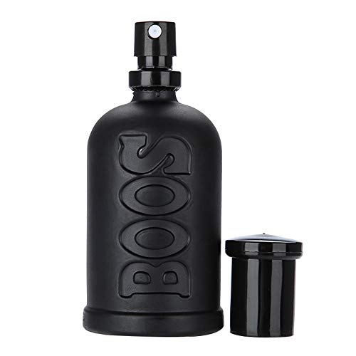 Perfume de Colonia para Hombres, Fragancias Frescas para Hombres de Larga Duración, Spray para Caballeros Maduros, Traje de Perfume Sexy Temptations para La Cena de Negocios y Citas de 50 Ml(Negro)