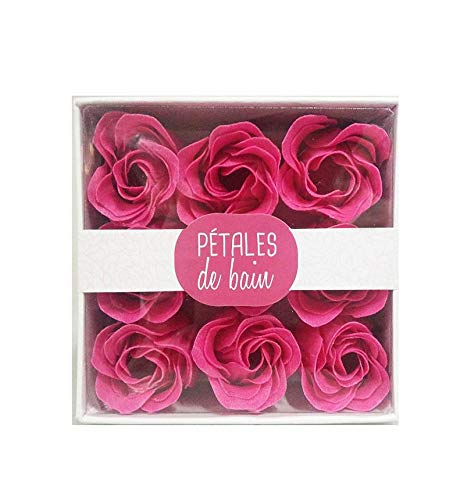 Pétalos de rosa de baño perfumados que se derriten en el agua French Tendance