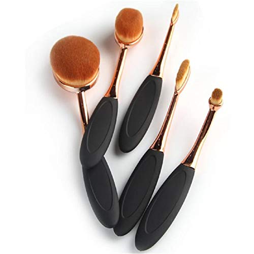 pinceles maquillaje brochas maquillaje Cepillo de dientes 5pcs Estilo cepillo de cejas Oval cepillo cosméticos cosméticos de belleza maquillaje herramientas se aplican para maquillaje