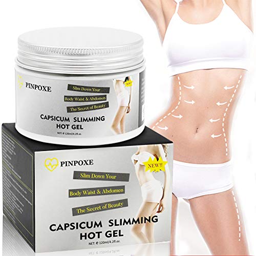 PINPOXE Crema anticelulítica, Crema reductor anticelulítico, quemagrasas reafirmante intensivo muy fuerte, la talladora del cuerpo de la piel Elimina la celulitis y piel de naranja crema 120ml