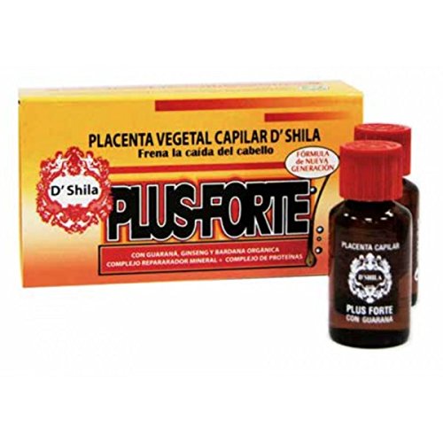 PLACENTA CAPILAR PLUS FORTE 4 VIALES X 25ML