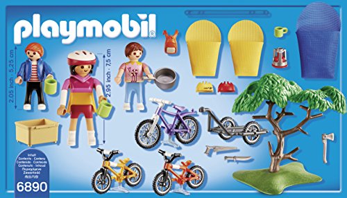 Playmobil Campamento de Verano- Biking Trip Playset, Multicolor, Miscelanea (6890)