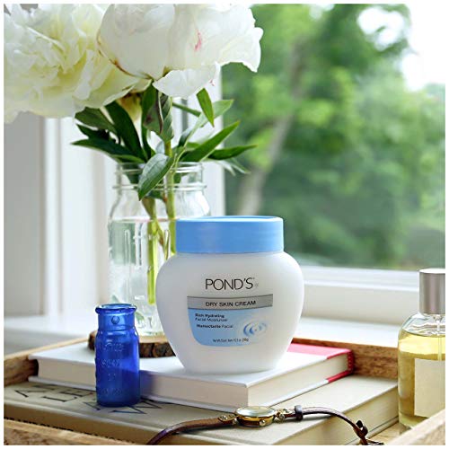 Ponds Dry Skin Cream 3.9oz Jar (2 Pack) by Pond's