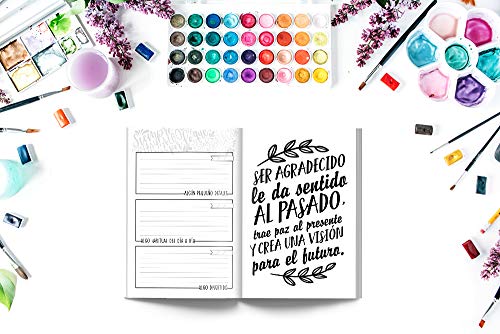 Practica el arte de la gratitud apreciando las cosas más pequeñitas: Diario de agradecimiento en cinco minutos para mujeres y niñas