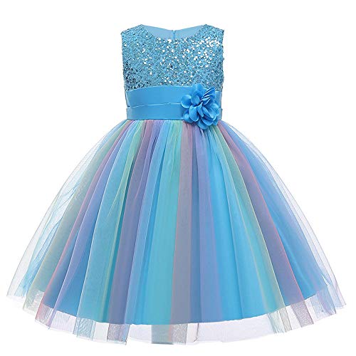 Princesa Niñas Vestir Ropa Disfraces Halloween Niños Malla Vestidos Faldas Trajes Flor-púrpura_130cm