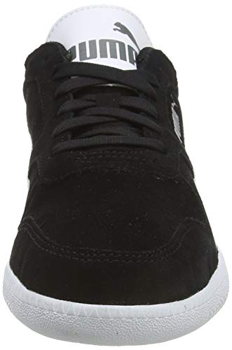 PUMA ICRA Trainer SD, Zapatillas para Hombre, Negro (Black/White), 45 EU