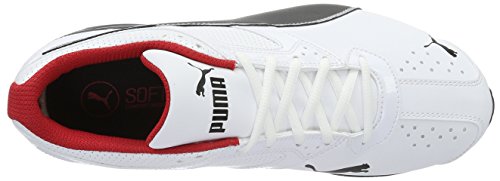 PUMA Tazon 6 FM, Zapatillas para Correr de Carretera para Hombre, Blanco White Black Silver, 42.5 EU