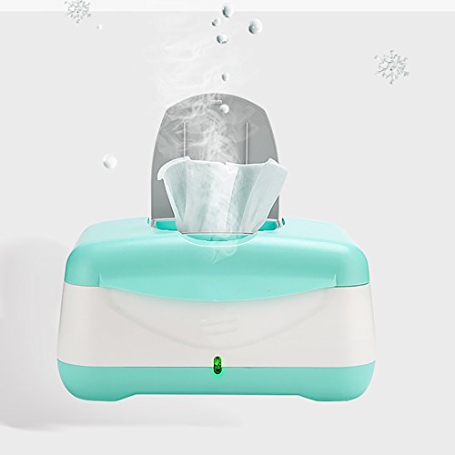 QFFL Baby Wipes Calefactor/Caja de Calentamiento/Máquina de Toalla húmeda / 24 Horas Temperatura Constante de 40 Grados Bomba de Mano