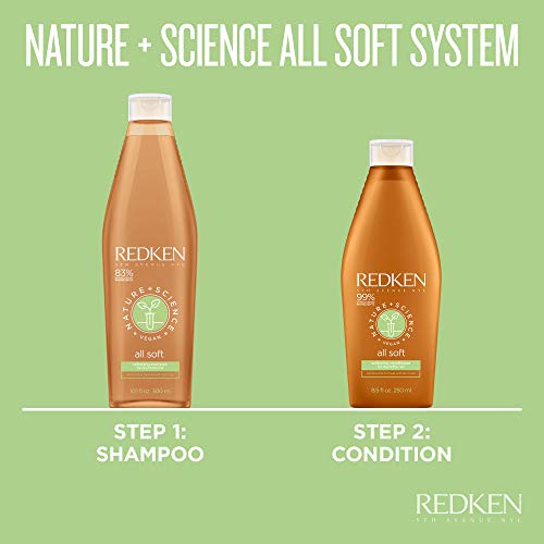 Redken Nature + Science All Soft Shampoo 300 ml - 300 ml