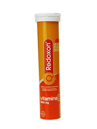 REDOXON Vitamina C Naranja 30 Comp EFERV, Negro, Normal