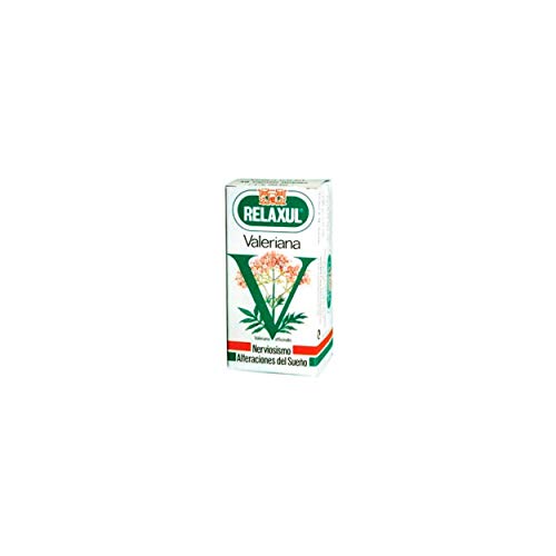 RELAXUL Valeriana. Relajante a base de Valeriana Officinalis. Caja de 48 Cápsulas