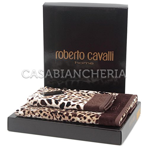 Roberto Cavalli línea Bravo Home-Lote de 2 toallas de manos