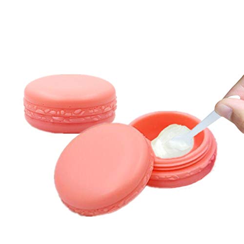 Rysmliuhan Shop Tarros Cosmeticos Kit Viaje Pequeños contenedores Tamaño de Viaje Sub-Botella Pequeños contenedores con Tapas La loción Kit de contenedor Pink,20pcs