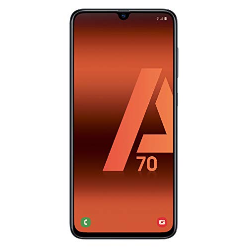 Samsung Galaxy A70 (128gb, Dual-SIM, pantalla de 6.7 " Full HD + Dynamic AMOLED, 4500 MaH), color negro [Versión española]