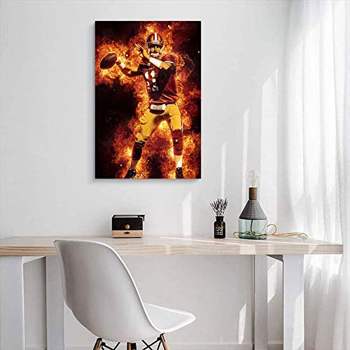 San Francisco 49ers Canvas Wall Art for Living Room Bathroom Wall Decor for Bedroom Kitchen Artwork Canvas Prints 20"x28", Unframed/Frameable