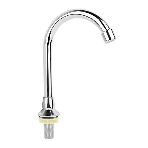 SANON Grifos de Grifo G1 / 2 Baño Laboratorio Lavabo Fregadero Pedal Pedal Grifo Médico Caliente Frío Cobre Pedal Grifo de Agua para El Hogar del Hotel Baño Público