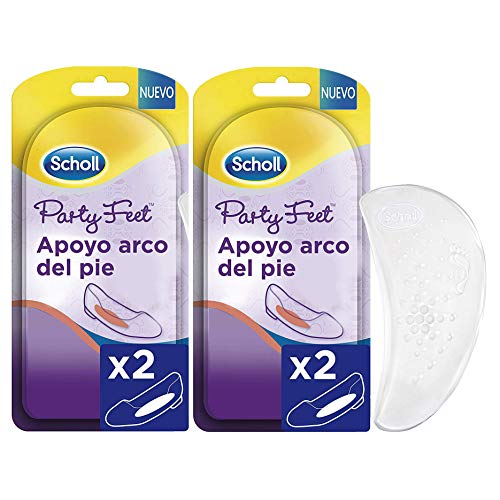 Scholl GelActiv Party Feet Almohadillas para el Arco del Pie - 4 Unidades