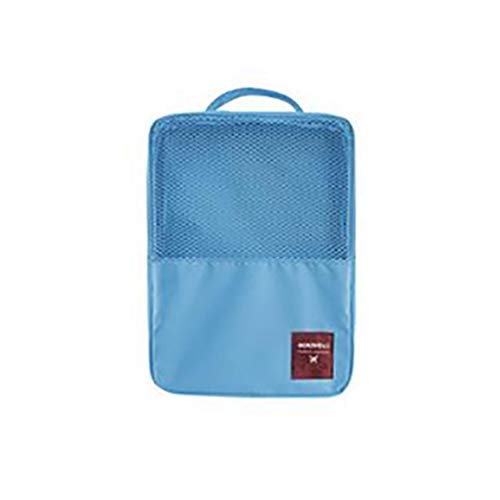 SEN Bolsa de Zapatos cosméticos Bolsas de Maquillaje de Viaje Moda para Mujer Bolsa de Maquillaje Artículos de tocador (Azul)