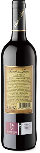 Señorío de los Llanos Reserva Vino Tinto D.O Valdepeñas - Pack de 6 Botellas x 750 ml